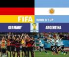 Almanya vs Arjantin. FIFA Dünya Kupası Brezilya 2014 final